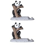 Lbvzxkad Panda-Handyhalter, Süße Kleine Ornamente, Tablet-Halter, Panda-Ornamente, Heim- und Schreibtischdekoration