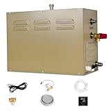 WTRYRN Dampfduschen-Generator-Kit, luxuriöser selbstentleerender Dampfgenerator, selbstentleerendes System, für Familienbadezimmer, High-End-Residenzen, Ferienhäuser 3KW