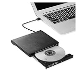 JOJIDE Tragbarer DVD-Player, Tragbares USB 3.0 Slim Externes DVD RW CD Writer Laufwerk Brenner Reader Player Optische Laufwerke for Laptop PC DVD Brenner DVD 1pc,für Zuhause,Auto