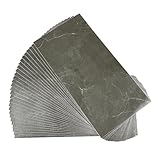 SABUIDDS 24er Pack PVC Bodenbelag Selbstklebend Vinylboden Wasserfest Laminatboden Bodenfliesen Selbstklebend für Küche Wohnzimmer Badezimmer Balkon, 60 x 30cm, 1,3mm Dick, Grau