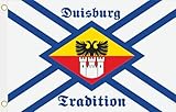 U24 Flagge Fahne Duisburg Tradition Hissflagge 90 x 150 cm