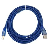 LIbgiubhy USB 2.0-Druckerkabel Für Verschiedene Drucker Schnelle Übertragung Und Druckkabel 150 cm 470 cm