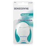 Sensodyne Zahnseide extra sanft, zur Reinigung der Zahnzwischenräume und des Zahnfleischrandes, mit Minzgeschmack und Fluorid, 1x50m