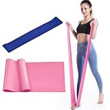 2er-Set Fitnessband & Widerstandsband – 20lb Latex Resistance Bänder für Ganzkörpertraining,Fitnessbänder Widerstandsbänder, Gymnastikband,Widerstandsbänder,– Ideal für Anfänger