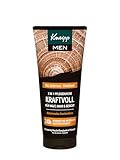 Kneipp MEN 3 in 1 Dusche Kraftvoll - Bio Zedernuss & Panthenol - Für Haut, Haar & Gesicht - 200ml