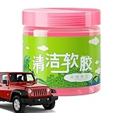 Auto-Reinigungsgel, starke Viskositätsreiniger, wiederverwendbare Reinigungsknete, Auto-Entlüftungsreiniger, tragbares Auto-Detailing-Gel, Tastatur-Reinigungsgel, Schmutzentferner-Gel,