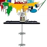 2100W Elektrische Tankmischermaschine, IBC Farbmischer, Rührwerk Mit Stützaufhängung, Klappbarer Propeller, Teleskopbereich 75-120 cm, Für Tintenlöser Rührwerk,L4,C