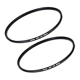 QUARKZMAN MC UV Objektivfilter Kamera Schutzfilter mit Mehrschichtbeschichtungen 95mm HD Hydrophob Kratzfest für Kamera Fotografie Objektiv 2 Stück