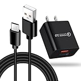 3 m Ladegerät für Motorola G 5G/G Stylus 5G 2022/2023, Razr/Razr+ 2023, G Power 5G 2023/2024, Mote Edge 2021/2022, Moto Z4/Z3/Z2/Z, G Play, G Pure, One Ace, One 5G Ersatz-USB-C-Ladekabel