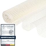 LUSEE Teppich Antirutschunterlage, 160x220cm Antirutschmatte für Teppich Teppichunterleger, PVC Schneidbar rutschfest Teppichstopper Anti Rutsch Teppichunterlage für Schubladen Regale Tablett