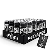 BEMBEL WITH CARE Apfelwein Pur 24 x 0,5 Liter inkl. Pfand und einer BEMBEL WITH CARE Postkarte