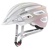 uvex true cc - leichter Allround-Helm für Damen - individuelle Größenanpassung - erweiterbar mit LED-Licht - sand-dust rose matt - 52-55 cm