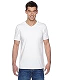 Fruit of the Loom Herren T-Shirt Valueweight V-Neck T 61-066-0 White M