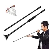 Runzkzy Blasrohr für Erwachsene, 39-Zoll-Blasrohr mit Pfeilen, Blasrohr für Outdoor- und Gartenfreizeit, Blasrohr für Anfänger zum Üben, Stressabbau, präzises und leichtes Blasrohr