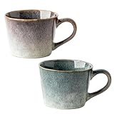 Ungtyb Einzigartige Kaffeetassen, Vintage-Teetassen, lustige Kaffeetasse, Barzubehör, Restaurant-Kaffeetassen, Porzellan-Glasur-Tasse, 10,5 x 8 x 7,8 cm, für Zuhause und Küche