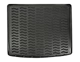 J&J AUTOMOTIVE | Gummi-Kofferraumwanne Kofferraum-Schutzmatte Kompatibel mit Golf 7, ab 2013 Kombi/Variant, Anti-Rutsch, 100% Passgenauigkei