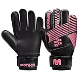 Meteor Catch Fußball Torwarthandschuhe für Kinder, Spieler-Handschuhe für Herren und Damen, Tormann-Handschuhe zum Fingerschutz, Torwart-Ausrüstung für Jungen