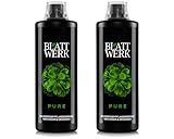 BLATTWERK Pure Bio Universaldünger Flüssigdünger für Zimmerpflanzen, Blühpflanzen, Rasen, Obst und Gemüse - NPK Gemüsedünger Tomatendünger Rasendünger Blumendünger Flüssig Dünger Bio Langzeit Garten