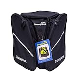 TRANSPACK Edge Junior Ski-/Snowboard-Rucksack, wasserabweisend, 33 l, Schwarz