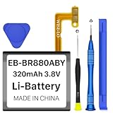 Akku für Samsung Galaxy Watch 4 (40mm) SM-R860 SM-R865, Galaxy Watch 4 Classic (42mm) SM-R880 EB-BR880ABY Ersatzakku mit Reparaturwerkzeugen