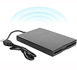 Externes USB Diskettenlaufwerk, 3,5' Tragbares Diskettenlaufwerk, Slimline Floppy Disk Drive Extern, Plug and Play, Diskettenlaufwerk Passend für Windows 10/7/VISTA/Windows 8/XP/ME