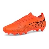 Solamni Herren Fußballschuhe Kunstrasen-Fußballschuhe Professionelle Leichtathletik-Trainingsschuhe Sport Outdoor-Fußballschuhe für Jungen
