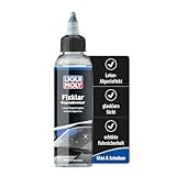 LIQUI MOLY Fixklar Regenabweiser, Art.-Nr. 1590 I 125 ml Scheibenversiegelung Auto mit Lotuseffekt I Glasversiegelung für eine bessere Sicht & mehr Sicherheit I Leichtere Entfernung von Schmutz