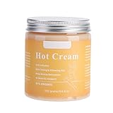 Hot Cream, Cellulite-Entfernungscreme Natürliche, schlanke, straffende Körpercreme, Anti-Cellulite-Creme, die die Taille und das Gesäß des Bauches fett formt