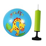 Alasum 9 Kinderball Outdoor-aktivitätsspielzeug Hüpfbälle Für Kinder Outdoor-Spielzeug Für Kleinkinder Federnde Aufblasbare Bälle Outdoor-Spielzeug Für Kinder Ballpumpe Blue