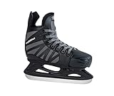 HUDORA Kinder & Jugendliche EIS-Hockey Schlittschuh Power Play, Black, Gr. 36-39-Eishockeyschuhe Ice Skates, schwarz, 36-39