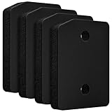 4 Pcs Filter für Miele T1 Serie Trockner 9164761, Ersatzteil für Miele T1 Wäschetrockner,Fein/Grob 207 x 157 x 30mm Wäschetrockner Sockelfilter Schwammfilter Filtermatte