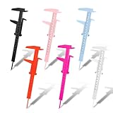 6 Stück Messschieber Digital, Schieblehre, Schieblehre Analog, Präzisionswerkzeug für Haushalt, Büro und Handwerk