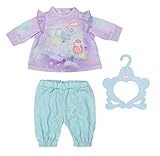 Baby Annabell Sweet Dreams Schlafanzug mit Shirt und Hose inkl. Kleiderbügel, für 43 cm Puppen, 706695 Zapf Creation
