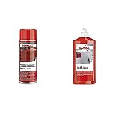 SONAX BaumharzEntferner (400 ml) schnelle und rückstandsfreie Entfernung & LackReiniger (500 ml) kraftvolle Politur für stumpfe und stark verwitterte Bunt- und MetallicLacke