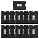 Zelphvt 15 Stück RFID Blocker Kartenhülle, Bankkarten SchutzhüLle Karten SchutzhüLle Kreditkartenetui RFID Schutz für Frauen und Männer