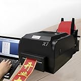 GJBMXSM Digitaler Satinbanddrucker – Individuell Gestaltbarer Banddrucker Mit Halterung, 200 DPI Hohe Auflösung Für Hochzeiten, Partys, Geburtstage Und Heimdekoration – Einzeiliger Druck