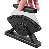 Pizzaschneider, halbrunde Käseschneider, Edelstahl, Pizzaschneider mit rutschfestem Griff, ergonomischer Küchenhelfer für Pizzaliebhaber, Heimköche
