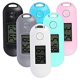 DOITOOL 6 Stk Elektronische Uhr Digitale Taschenuhr Mit Led Sport Schlüsselanhänger Digitaluhren Für Damen Krankenschwester Schlüsselanhänger Outdoor-uhr Taschenuhren Quarzuhr Plastik
