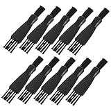 Gatuida 10 Stück Teiliges Elektrische Rasierer Reinigungsbürste mit Doppeltem Bürstenkopf Langlebig und Flexibel Kompakt für Präzise Bart Haarentfernung für Männerpflege und Reisegebrauch