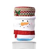 Wasserspender-Fassabdeckung – elastische Abdeckung für Weihnachten, Feiertagsparty-Dekoration, geeignet für drinnen und draußen, Zuhause, Wohnung, Hotel, Restaurant, saisonale festliche Anzeige
