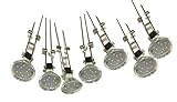Moderne LED-Seilsystem-Strahler-Spotleuche-Schienensystem 7 x 3 Watt Decken-Wand-Schaufenster-Leuchte Spotlampe Spotligh (7 - flammig)
