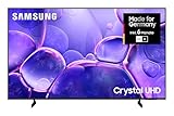 Samsung Crystal UHD U8079F 4K 43 Zoll (108 cm) LED Fernseher, Crystal Prozessor 4K, MetalStream Design, SmartThings, AI Upscaling, Gaming Hub, Knox Security, Kostenlose Inhalte, Smart TV