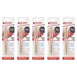 Edding 5 Stück Marker, glänzend, 780, 1 Stück, Gold, 0,8 mm