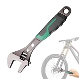 Générique Verstellbarer Rollgabelschlüssel, rutschfest | Rostschutzleiter | Handschlüssel, vielseitig, verschleißfest, für Reparatur Haus, Wartung Auto, Klempnerei, Industriewerkstatt