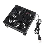 120 mm Lüfter USB-betrieben, geräuscharm, 5 V, 12 cm, PC-Computer-Kühlkörper-Lüfter für Router, optischer Computer