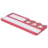 Yctze Pool-Queue-Spitzenformer, Pool-Queue-Spitzenschleifer, 12,5 X 5,5 X 0,5 cm, Aluminium, Billard-Pool-Queue-Spitzen-Peeling-Schleifwerkzeug Zum Polieren der Pool-Queue-Spitze und