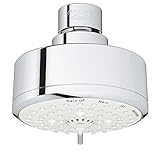 Grohe Tempesta Cosmopolitan 100, Kopfbrause, 4 Strahlarten, Chrom, 27591001 Silber