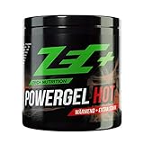 ZEC+ Powergel Hot – 500 ml wärmendes Sportgel, Recovery-Gel für Bodybuilding, Kraftsport und nach intensiven Workouts, mit Kampfer und natürlichen Extrakten, Made in Germany