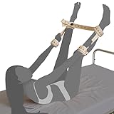 KlinikBondage Beinspreizer Bondage-Set BDSM Fessel-Set I Fesseln hogtied Fixierung sehr stabil - Premium Sexspielzeug I weiß I handgefertigt aus Baumwolle