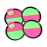 Abaodam 2St Wurfballspiel bewegungsspielzeug Sportspielzeug Fangspiel für Spieler Parkspielzeug Fangspielzeug Tenis de niño Paddelfangspiele fangen Schlägerballspiel Tennis-Spielzeugball